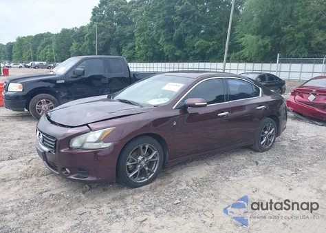 2014 Nissan Maxima 3.5 S from USA, damaged, VIN 1N4AA5AP1EC479695